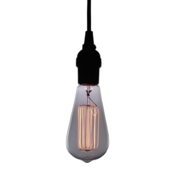 Lila Adjustable Height 1-light Edison Lamp with Bulb - Image 3