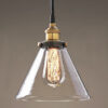 Leona 8-inch Adjustable Cord Glass Edison Lamp