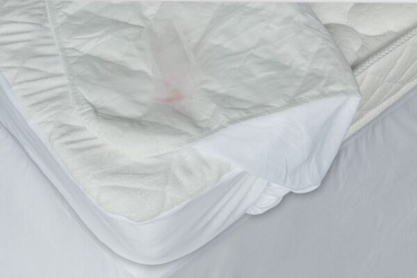 9" Waterproof Bamboo Terry Crib Mattress Pad Liner Mattress Cover Only - Image 3