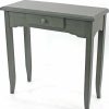 12 x 30 x 30 Gray 1 Drawer Minimalist - Console Table - Image 4