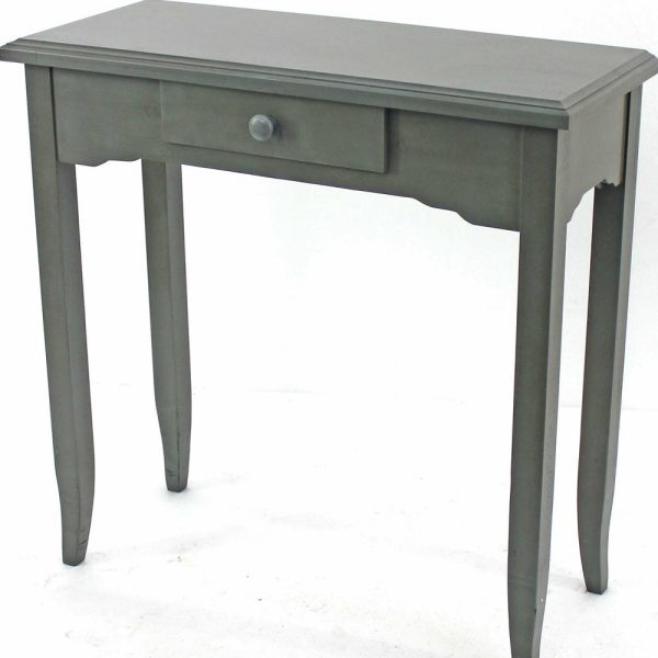 12 x 30 x 30 Gray 1 Drawer Minimalist - Console Table - Image 4