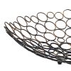 18.5 x 18.5 x 4.5 Bronze Decorative Metal  Tray - Image 2