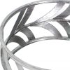 14 x 14 x 4 Silver Streamline Mirror  Tray - Image 4