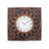 22.75 x 22.75 x 2 Bronze Vintage Metal - Wall Clock