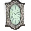 Bronze Finish Wooden Vintage Wall Clock