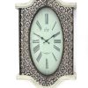 White Wash Vintage Look Wall Clock