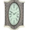 White Wash Vintage Look Wall Clock - Image 3