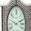 White Wash Vintage Look Wall Clock - Image 4