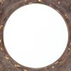 23.5 x 27 x 3.5 Bronze Vintage Round Hexagon Frame - Cosmetic Mirror - Image 4