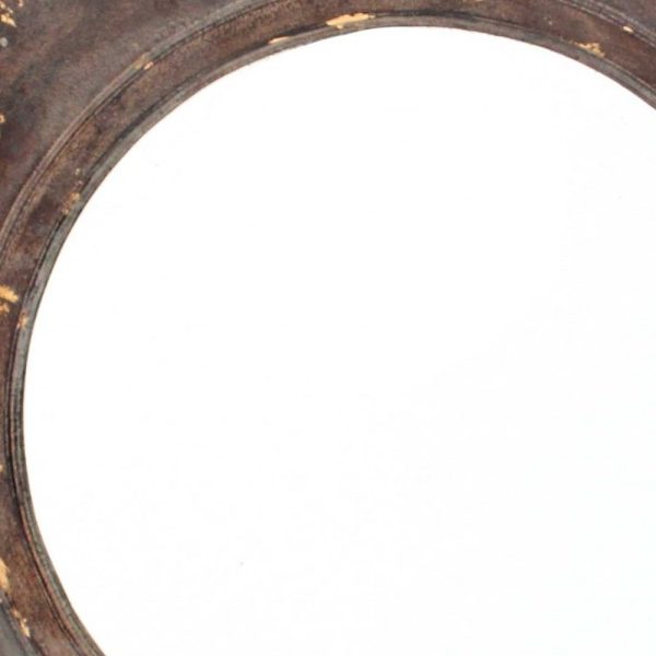 23.5 x 27 x 3.5 Bronze Vintage Round Hexagon Frame - Cosmetic Mirror - Image 5