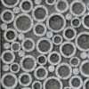 1 x 17 x 17 Brown Sandstone Square Bubble Design - Wall Decor - Image 4