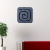 1" x 19" x 19" Sandstone, Fine Polished, Square with Circles - Wall Decor - Image 2