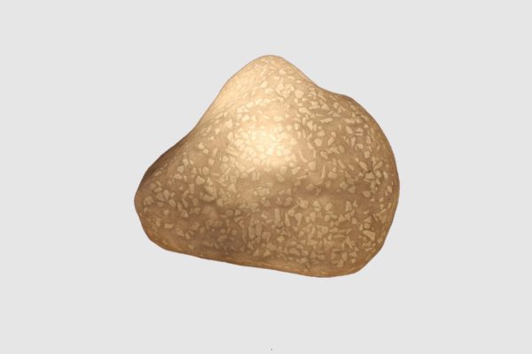 1 x 12 x 10 Sandstone Glass Pieces Polished Stone With Outdoor Light - Image 4