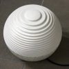 1 x 14 x 12 White Round With Lines And Light - Outdoor Ball - Image 2