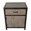 1" x 17" x 20" Brown, Wood - End Table - Image 3