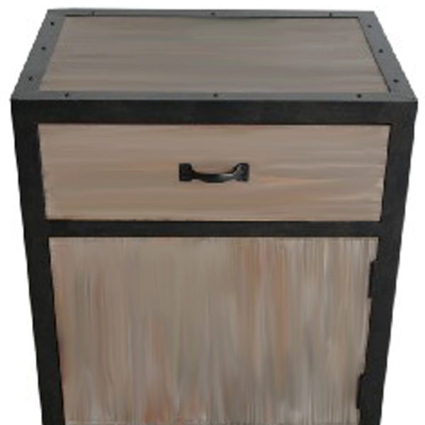 1" x 17" x 20" Brown, Wood - End Table - Image 4