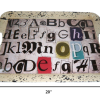 1 x 20 x 15 Multi Color Metal  Inspiration Tray - Image 2