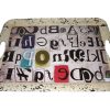 1 x 20 x 15 Multi Color Metal  Inspiration Tray - Image 3
