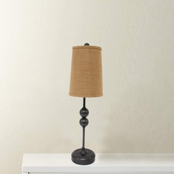 8 x 7 x 29 Bronze Minimalist - Accent Table Lamp - Image 2