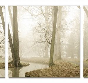 24" Multicolor Canvas 3 Panels Photo