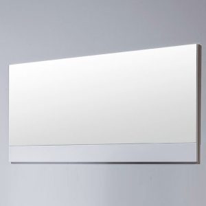 Modern White Bedroom Mirror