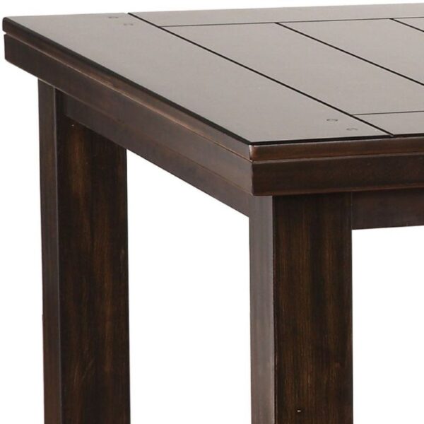 42" X 48-66" Espresso Dining Table - Image 2