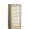18" X 12" X 38" Antique Gold Jewelry Armoire - Image 3
