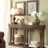 72" X 12" X 35" Oak Wood Console Table - Image 2