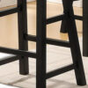 Mod Black and Natural Counter Height Five Piece Dining Set - Image 5