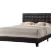 83" X 64" X 46" Queen Espresso Pu Bed