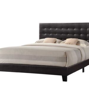 83" X 64" X 46" Queen Espresso Pu Bed