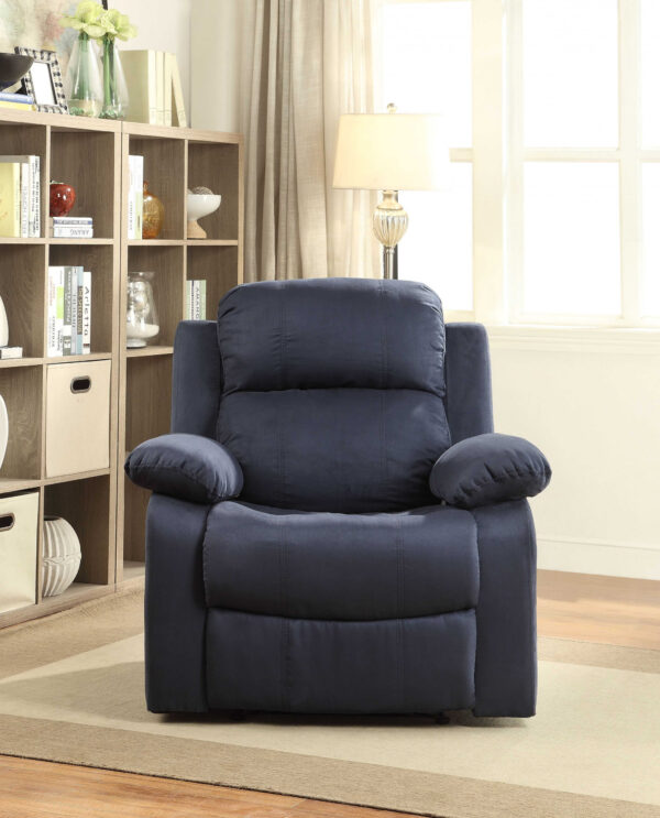 36" X 36" X 41" Chocolate Microfiber Recliner - Image 2