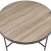 32.3" X 32.3" X 15.75" Weathered Gray Oak Coffee Table - Image 2