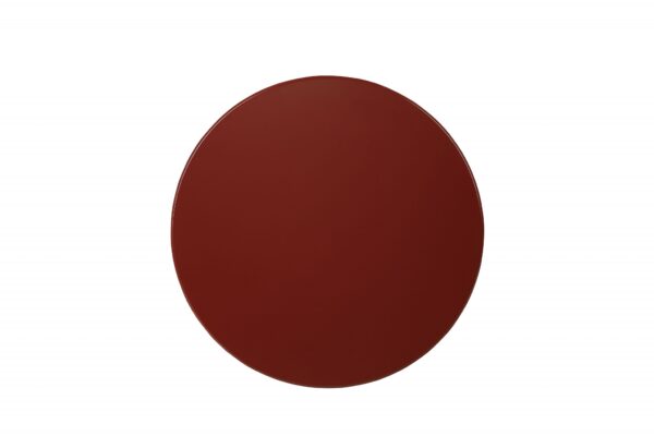 Pop of Color Red Finish Side Table - Image 3