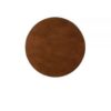 Walnut Round Wooden Side Table - Image 3