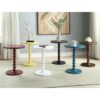 Black Solid Wooden Stylish Accent Side Table - Image 4