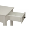 Cutie Compact White Single Drawer End Table - Image 3