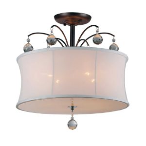 Crystal Fountain Pendant Lamp