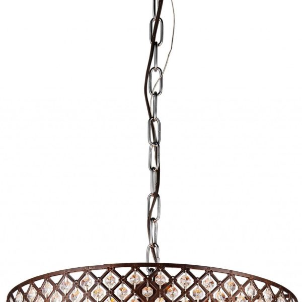 Alexia Antique Bronze Chandelier - Image 4