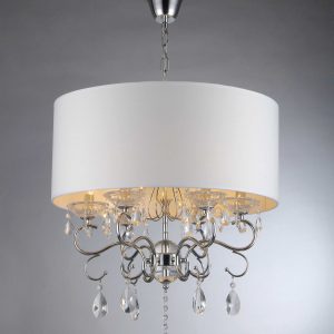 Krissy 6-light Crystal Chandelier