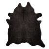 72" x 84" Black Cowhide - Rug - Image 2