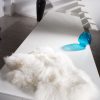 2' x 3' White Natural Wool Long-Haired Sheepskin Area Rug - Image 4