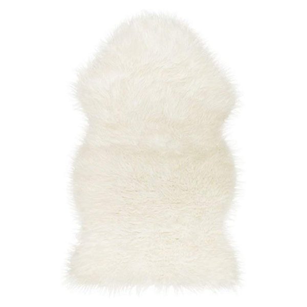 2' X 3' White Animal Print Area Rug - Image 2