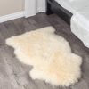 2' X 3' White Animal Print Area Rug - Image 4