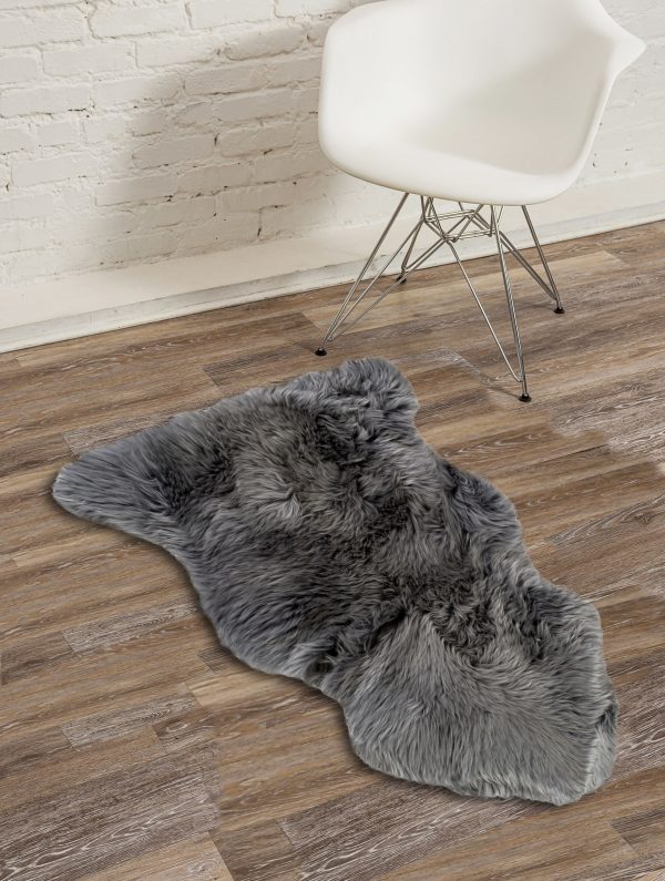 Grey Animal Print Area Rug - Image 4