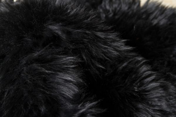 Black Animal Print Area Rug - Image 2