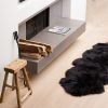 Black Animal Print Area Rug - Image 3