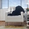 Black Animal Print Area Rug - Image 4