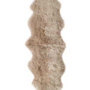 Taupe Animal Print Area Rug