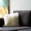 18" x 18" Natural Sheepskin Pillow - Image 5